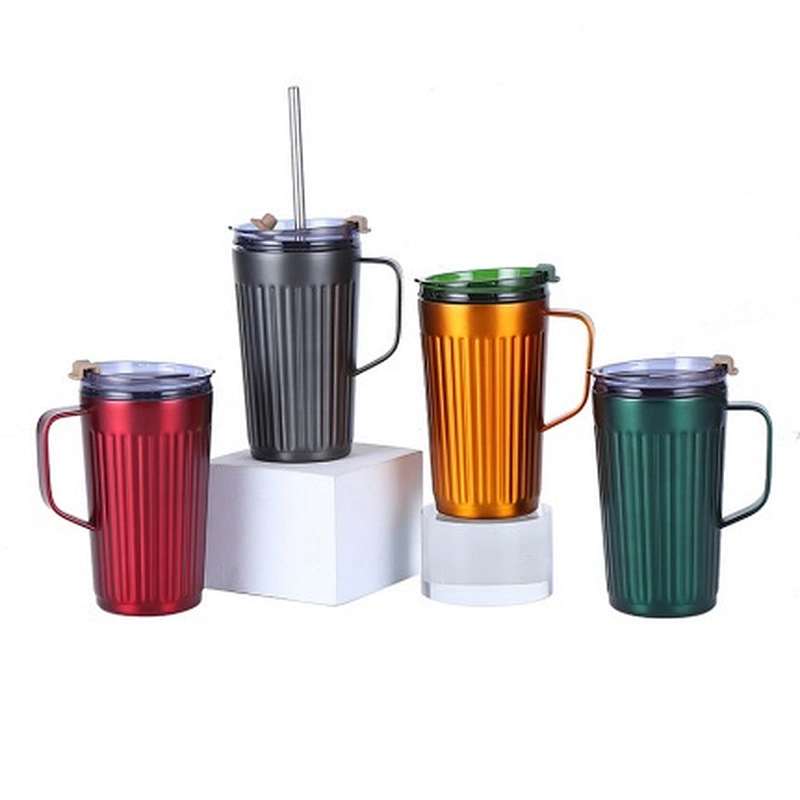 350 ML double wall stainless steel vacuum cup with 304 s/s inner, 201 s/s outer with paint coating